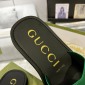 Replica GUCCI Double G hollow slippers