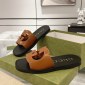 Replica GUCCI Double G hollow slippers