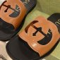 Replica GUCCI Double G hollow slippers