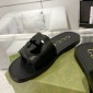 Replica GUCCI Double G hollow slippers