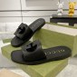 Replica GUCCI Double G hollow slippers