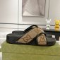 Replica Gucci couple bread cross slippers