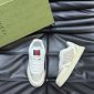 Replica GUCCI Re-Web series strap leather sneakers