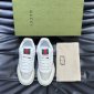 Replica GUCCI Re-Web series strap leather sneakers