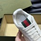 Replica GUCCI Re-Web series strap leather sneakers