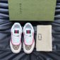 Replica GUCCI Re-Web series strap leather sneakers