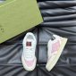 Replica GUCCI Re-Web series strap leather sneakers