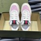 Replica GUCCI Re-Web series strap leather sneakers