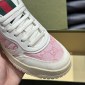 Replica GUCCI Re-Web series strap leather sneakers