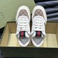 Replica GUCCI Re-Web series strap leather sneakers