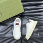 Replica GUCCI Re-Web series strap leather sneakers