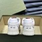 Replica GUCCI Re-Web series strap leather sneakers