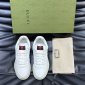 Replica GUCCI Re-Web series strap leather sneakers