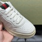 Replica GUCCI Re-Web series strap leather sneakers