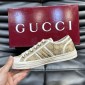 Replica GUCCI GG printed canvas sneakers for couples