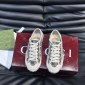 Replica GUCCI GG printed canvas sneakers for couples