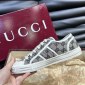 Replica GUCCI GG printed canvas sneakers for couples