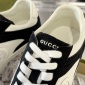 Replica GUCCI couple double G Leather finish casual shoes