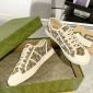 Replica Guccl vintage webbing couple canvas shoes to make old sneakers