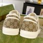 Replica Guccl vintage webbing couple canvas shoes to make old sneakers