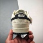 Replica NK Dunk Low Retro Lightning rice white black board shoes