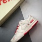 Replica NK Dunk Low Retro Sup rice white red 3M small double hook board shoes