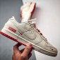 Replica NK Dunk Low Retro Sup rice white red 3M small double hook board shoes