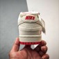 Replica NK Dunk Low Retro Sup rice white red 3M small double hook board shoes