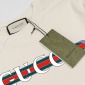 Replica Gucci belt logo printed short sleeve T-shirt