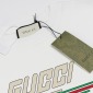 Replica GUCCI double G logo printed short sleeve Tshirt