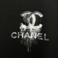 Replica Chanel 2024 new letter logo couple short sleeve T-shirt