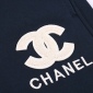 Replica CHANEL Embroidered logo drawstring shorts