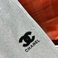 Replica CHANEL Embroidered logo drawstring shorts