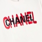 Replica Chanel letter print logoT T-shirt short sleeve