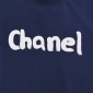 Replica CHANEL Monogrammed LOGO short-sleeved T-shirtCHANEL Monogrammed LOGO short-sleeved T-shirt