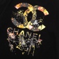 Replica Chanel fireworks splash ink graffiti alphabet print short-sleeved T-shirt