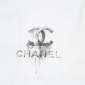 Replica CHANEL Printed round neck T-shirt with short sleevesCHANEL Printed round neck T-shirt with short sleeves