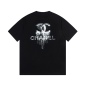 Replica CHANEL Printed round neck T-shirt with short sleeves