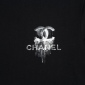 Replica CHANEL Printed round neck T-shirt with short sleeves