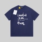 Replica CHANEL Simple logo graffiti letters short-sleeved T-shirt