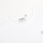 Replica CHANEL Silver metallic cord embroidery short-sleeved T-shirt