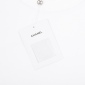 Replica CHANEL Silver metallic cord embroidery short-sleeved T-shirt