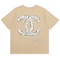 Replica Chanel hand-painted graffiti alphabet short sleeve