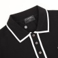 Replica Chanel Heavy industry custom bead cotton lapel polo shirt