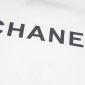 Replica CHANEL Printed silicone letter logo short-sleeved T-shirt