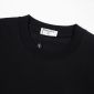 Replica CHANEL logo Double yarn fabric short-sleeved T-shirt