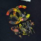 Replica Chanel 24ss Fireworks Splash graffiti letter-print short-sleeved T-shirt