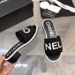 Replica CHANEL High-heeled macaron slippers