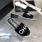 Replica CHANEL High-heeled macaron slippers