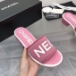 Replica CHANEL High-heeled macaron slippers